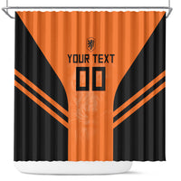 Custom Netherlands Football 2026 Shower Curtain Oranje Lion Special Style