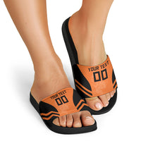 Custom Netherlands Football 2026 Slide Sandals Oranje Lion Special Style