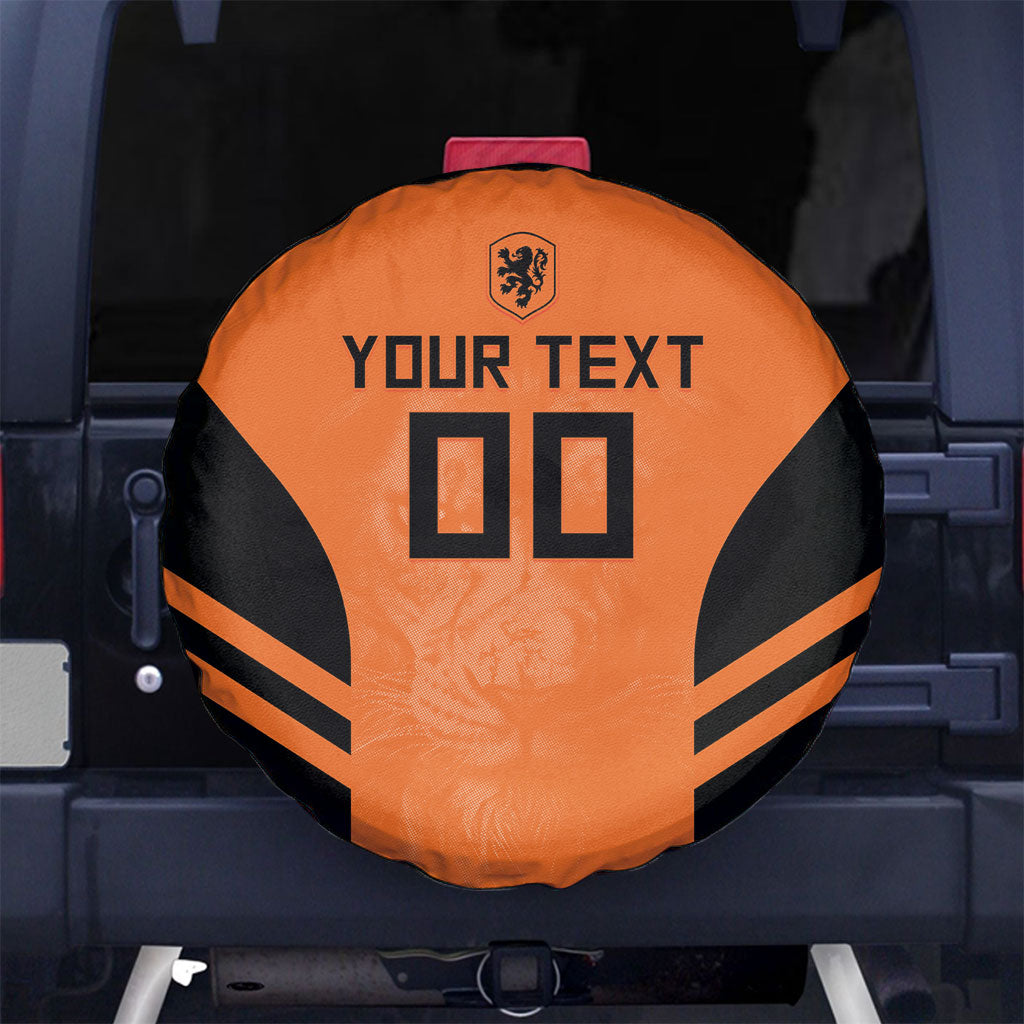 Custom Netherlands Football 2026 Spare Tire Cover Oranje Lion Special Style
