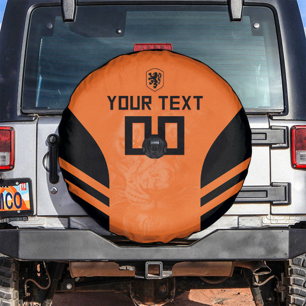 Custom Netherlands Football 2026 Spare Tire Cover Oranje Lion Special Style