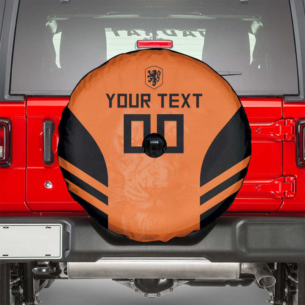 Custom Netherlands Football 2026 Spare Tire Cover Oranje Lion Special Style