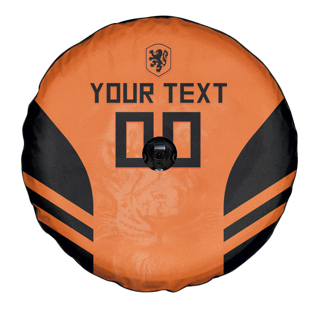 Custom Netherlands Football 2026 Spare Tire Cover Oranje Lion Special Style
