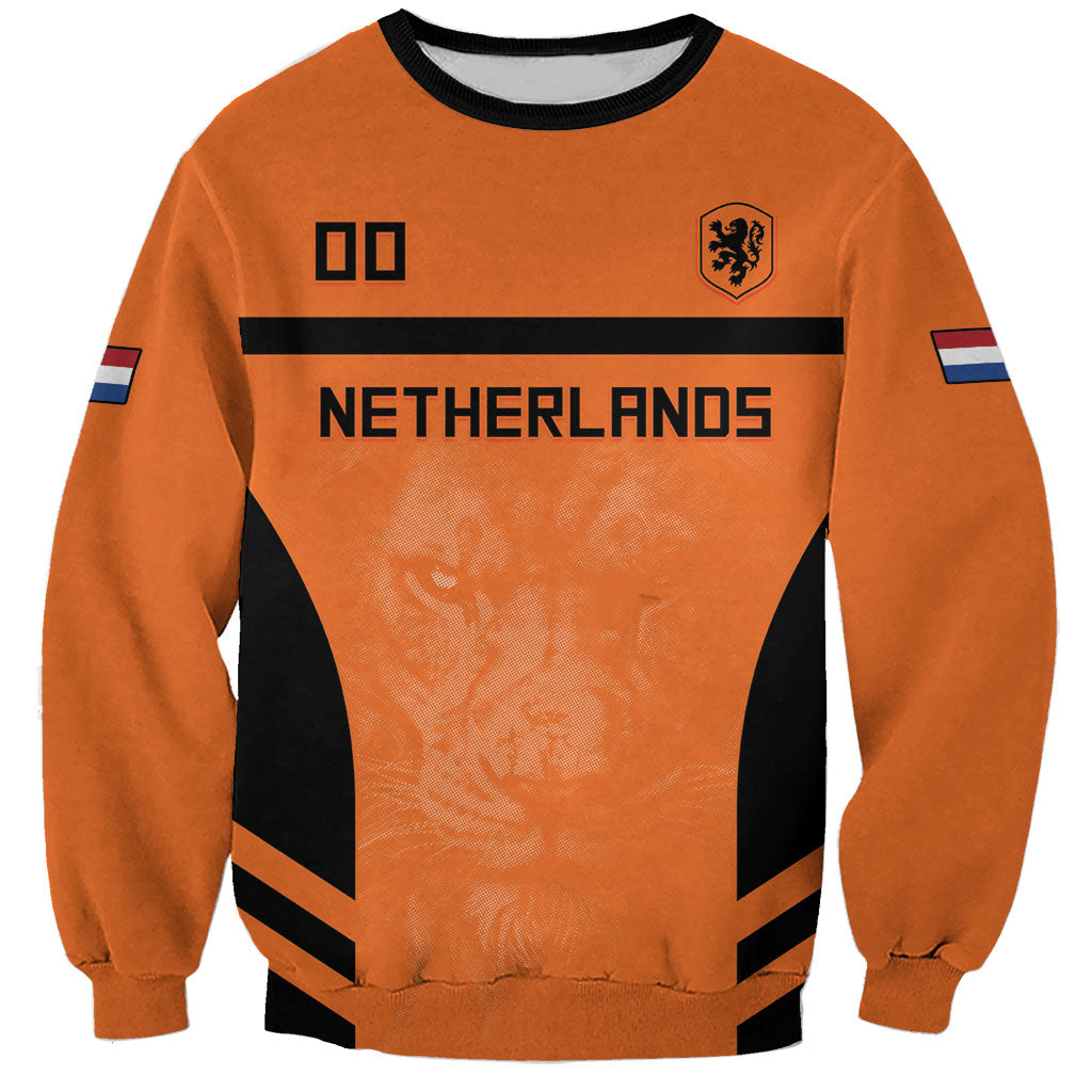 Custom Netherlands Football 2026 Sweatshirt Oranje Lion Special Style