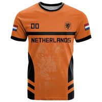 Custom Netherlands Football 2026 T Shirt Oranje Lion Special Style