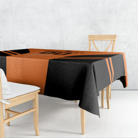 Custom Netherlands Football 2026 Tablecloth Oranje Lion Special Style