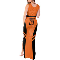 Custom Netherlands Football 2026 Tank Maxi Dress Oranje Lion Special Style