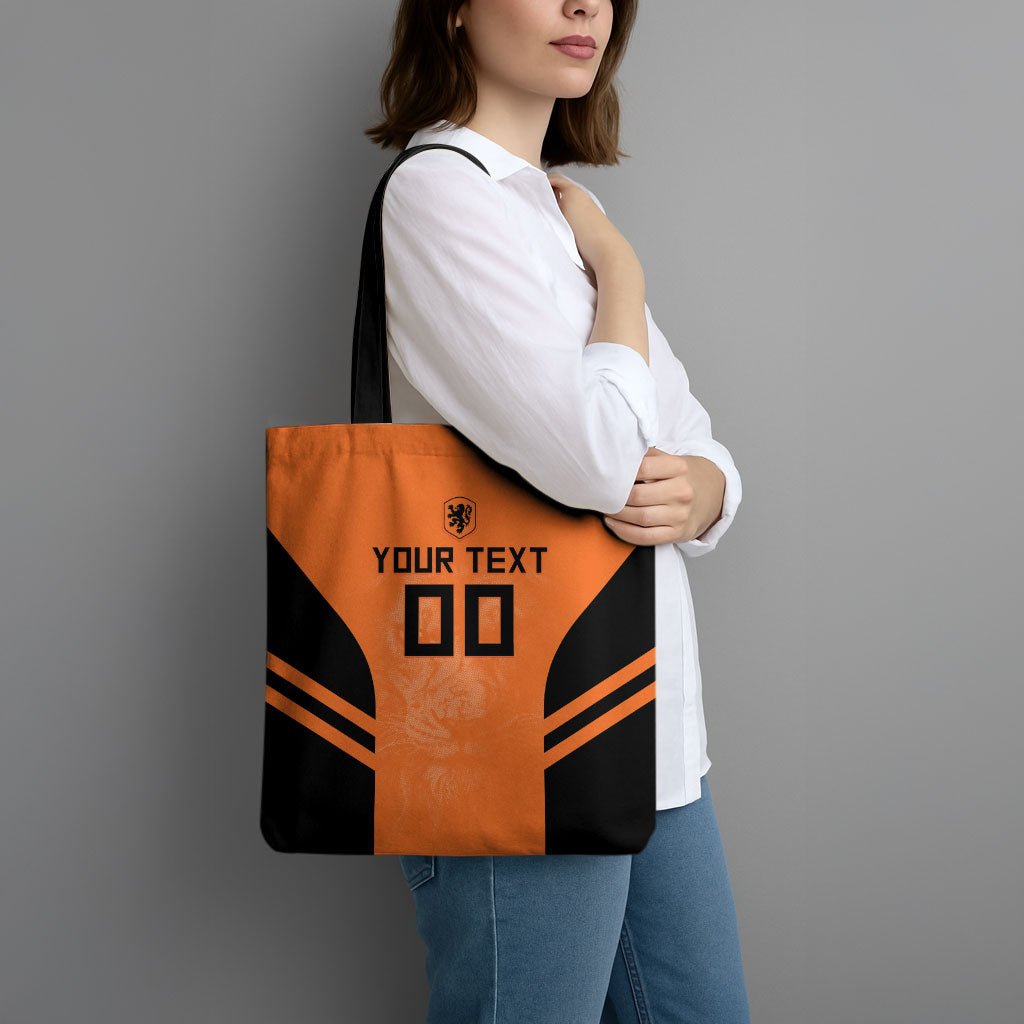 Custom Netherlands Football 2026 Tote Bag Oranje Lion Special Style