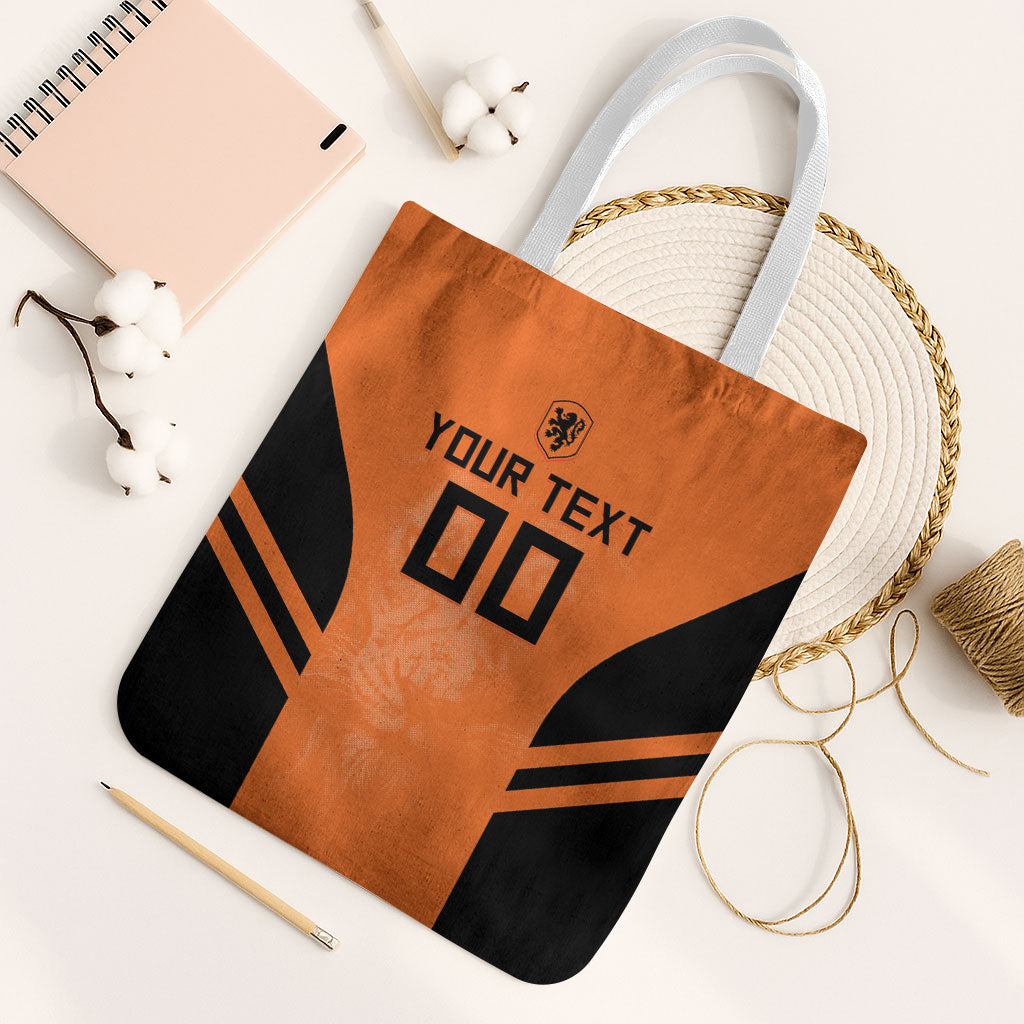 Custom Netherlands Football 2026 Tote Bag Oranje Lion Special Style