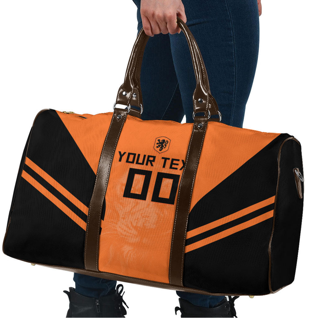 Custom Netherlands Football 2026 Travel Bag Oranje Lion Special Style