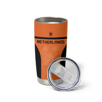 Custom Netherlands Football 2026 Tumbler Cup Oranje Lion Special Style