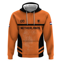 Custom Netherlands Football 2026 Zip Hoodie Oranje Lion Special Style