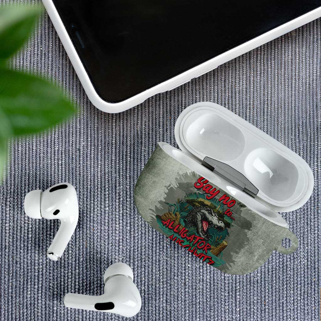 Say No To Alligator Auschwitz AirPods Case - Wonder Print Shop