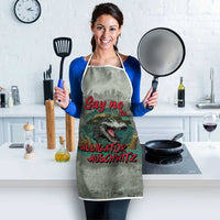 Say No To Alligator Auschwitz Apron - Wonder Print Shop