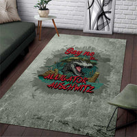 Say No To Alligator Auschwitz Area Rug - Wonder Print Shop