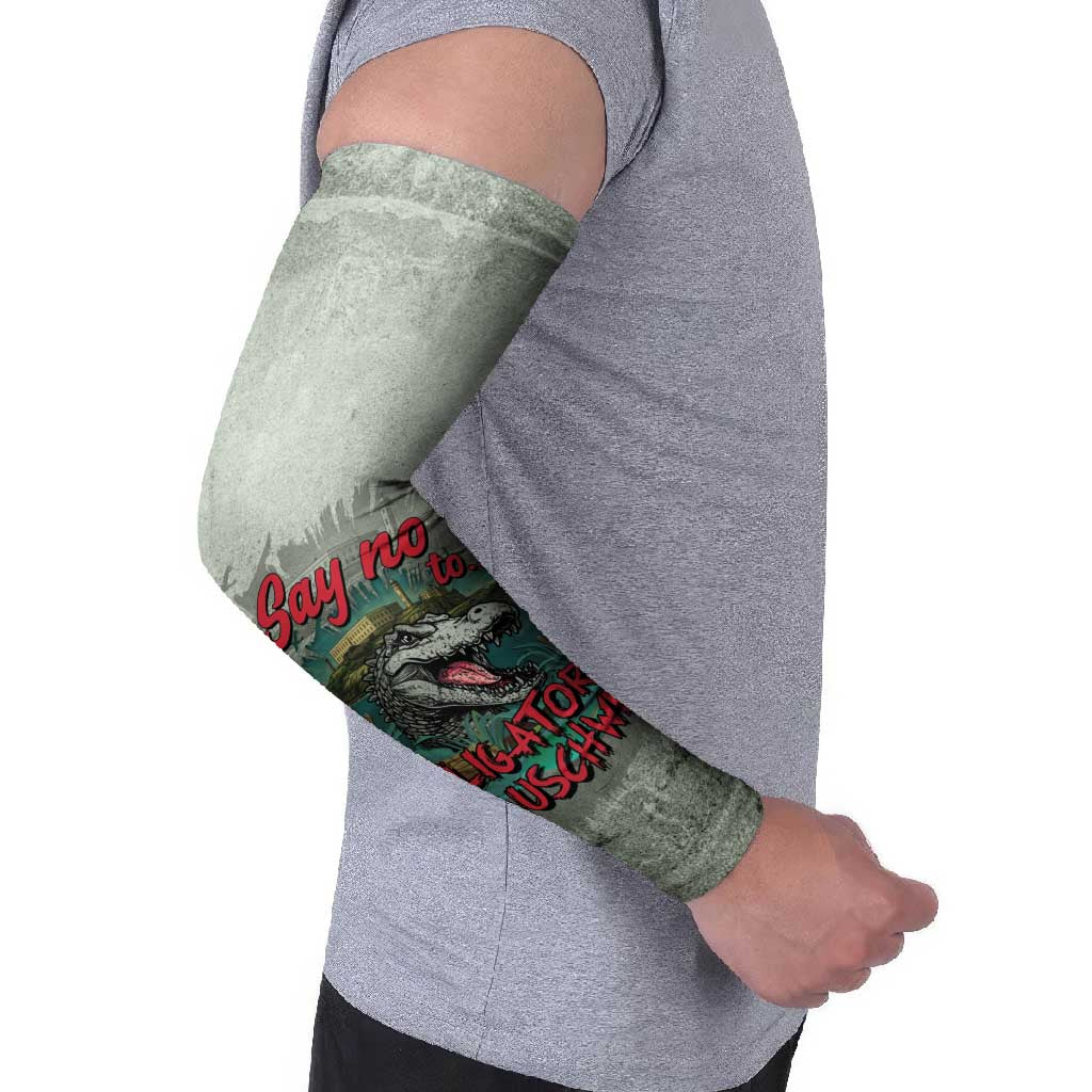 Say No To Alligator Auschwitz Arm Sleeves - Wonder Print Shop