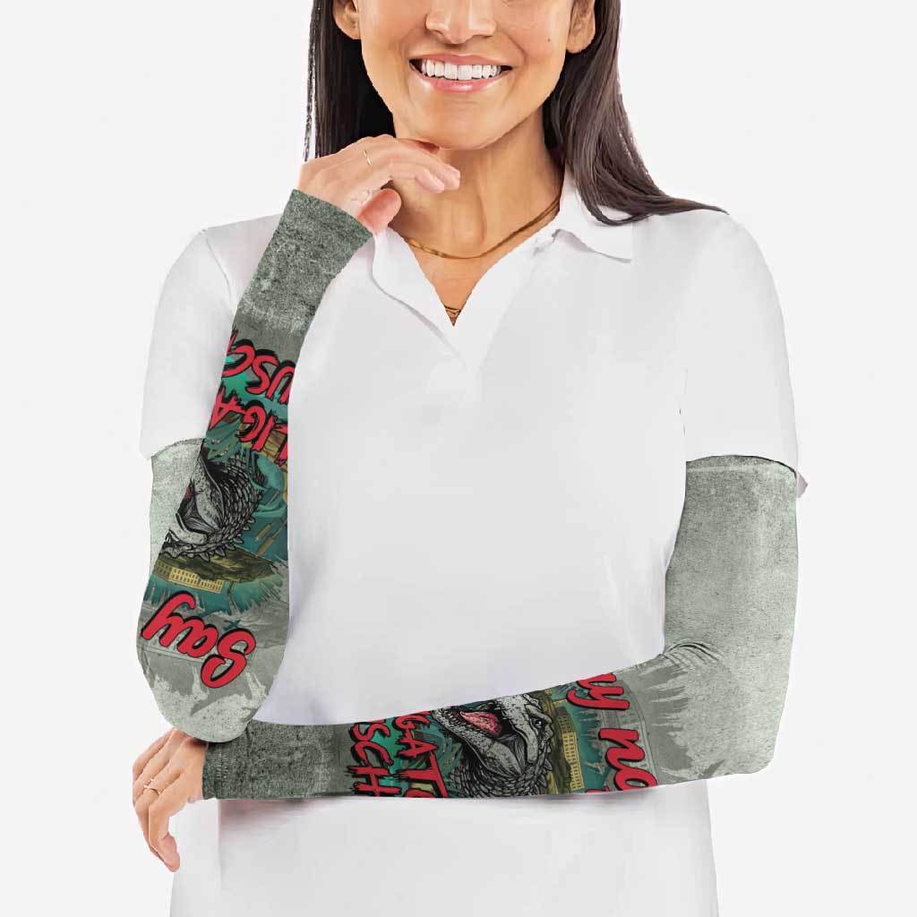 Say No To Alligator Auschwitz Arm Sleeves - Wonder Print Shop