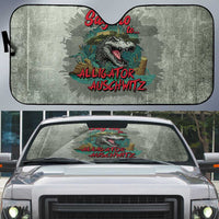 Say No To Alligator Auschwitz Auto Sun Shade - Wonder Print Shop