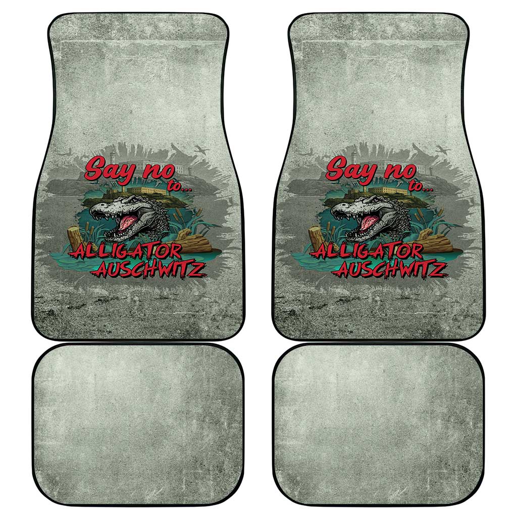 Say No To Alligator Auschwitz Car Mats - Wonder Print Shop