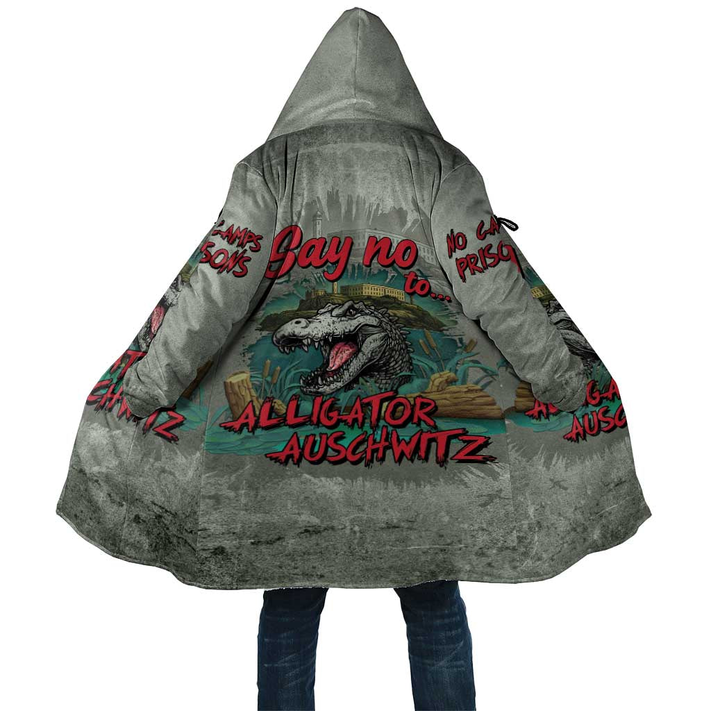 Say No To Alligator Auschwitz Cloak - Wonder Print Shop