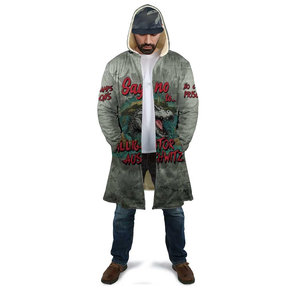 Say No To Alligator Auschwitz Cloak - Wonder Print Shop