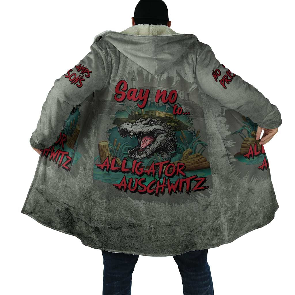 Say No To Alligator Auschwitz Cloak - Wonder Print Shop