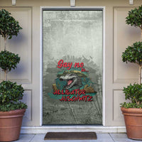 Say No To Alligator Auschwitz Door Cover - Wonder Print Shop