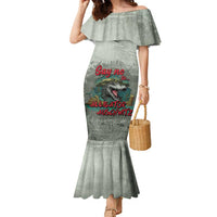 Say No To Alligator Auschwitz Family Matching Mermaid Dress and Hawaiian Shirt - Wonder Print Shop