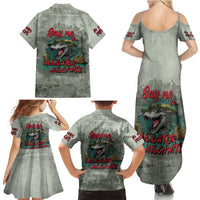 Say No To Alligator Auschwitz Family Matching Summer Maxi Dress and Hawaiian Shirt - Wonder Print Shop