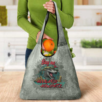 Say No To Alligator Auschwitz Grocery Bag - Wonder Print Shop