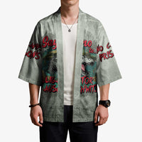 Say No To Alligator Auschwitz Kimono - Wonder Print Shop