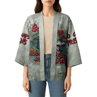 Say No To Alligator Auschwitz Kimono - Wonder Print Shop