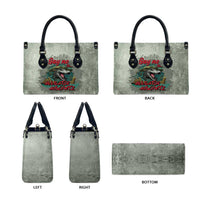 Say No To Alligator Auschwitz Leather Bag - Wonder Print Shop