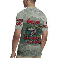 Say No To Alligator Auschwitz Rugby Jersey - Wonder Print Shop