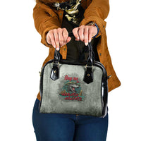 Say No To Alligator Auschwitz Shoulder Handbag - Wonder Print Shop