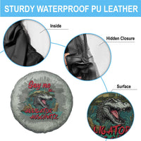 Say No To Alligator Auschwitz Spare Tire Cover - Wonder Print Shop