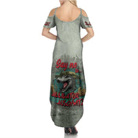 Say No To Alligator Auschwitz Summer Maxi Dress - Wonder Print Shop