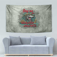 Say No To Alligator Auschwitz Tapestry - Wonder Print Shop
