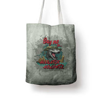 Say No To Alligator Auschwitz Tote Bag - Wonder Print Shop