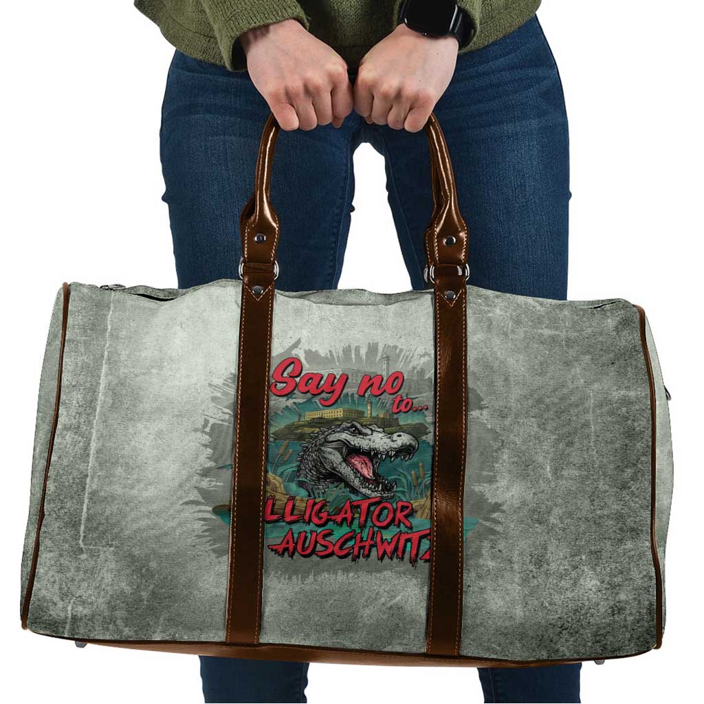 Say No To Alligator Auschwitz Travel Bag - Wonder Print Shop