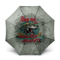Say No To Alligator Auschwitz Umbrella - Wonder Print Shop