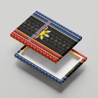 Philippines Filipinos Canvas Wall Art Igorot Tribal Inspiration Pattern Style
