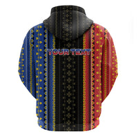 Personalised Philippines Filipinos Hoodie Igorot Tribal Inspiration Pattern Style