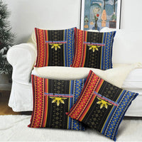 Philippines Filipinos Pillow Cover Igorot Tribal Inspiration Pattern Style