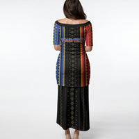 Personalised Philippines Filipinos Puletasi Igorot Tribal Inspiration Pattern Style