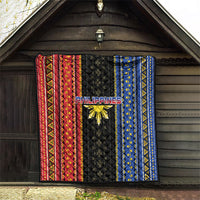 Philippines Filipinos Quilt Igorot Tribal Inspiration Pattern Style