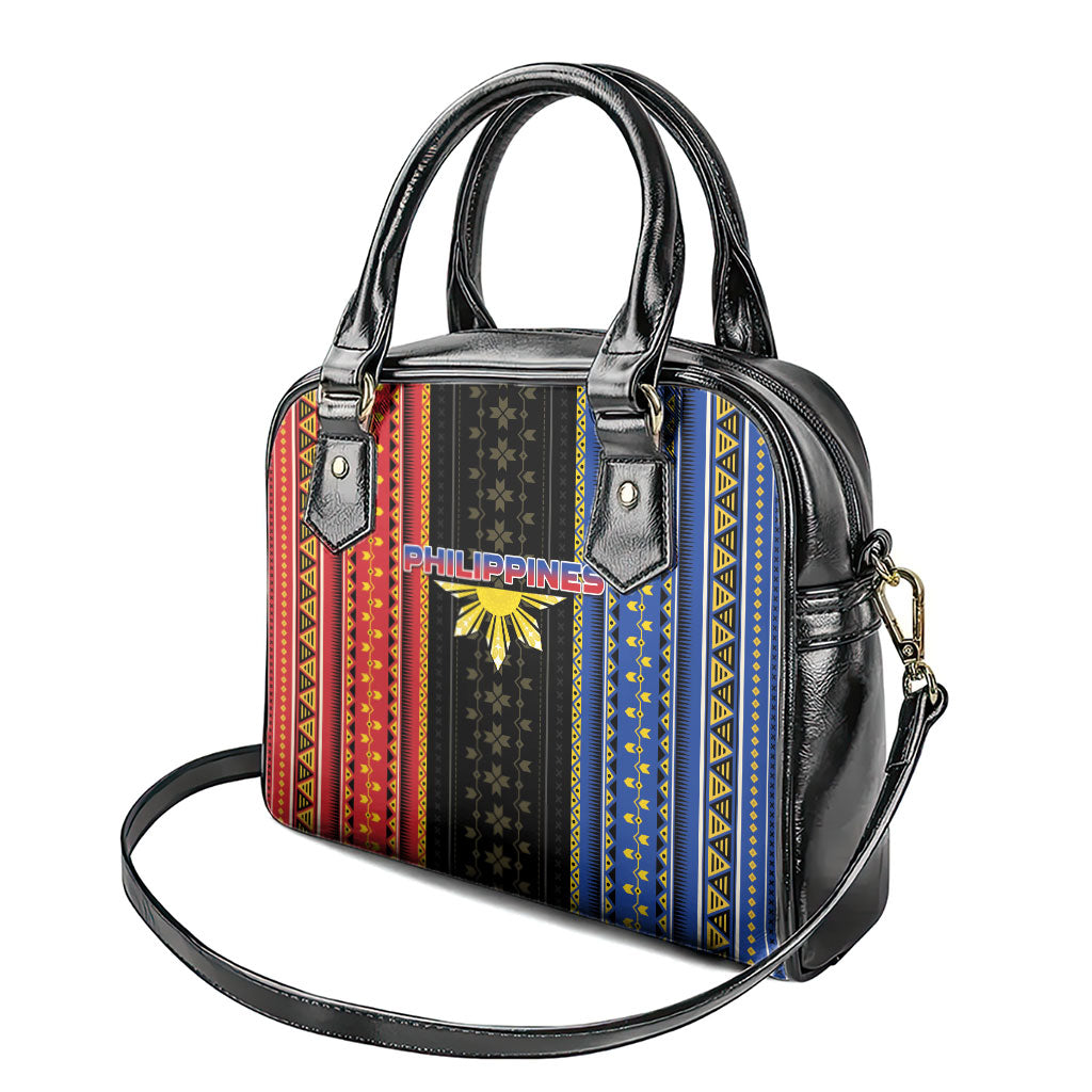 Philippines Filipinos Shoulder Handbag Igorot Tribal Inspiration Pattern Style