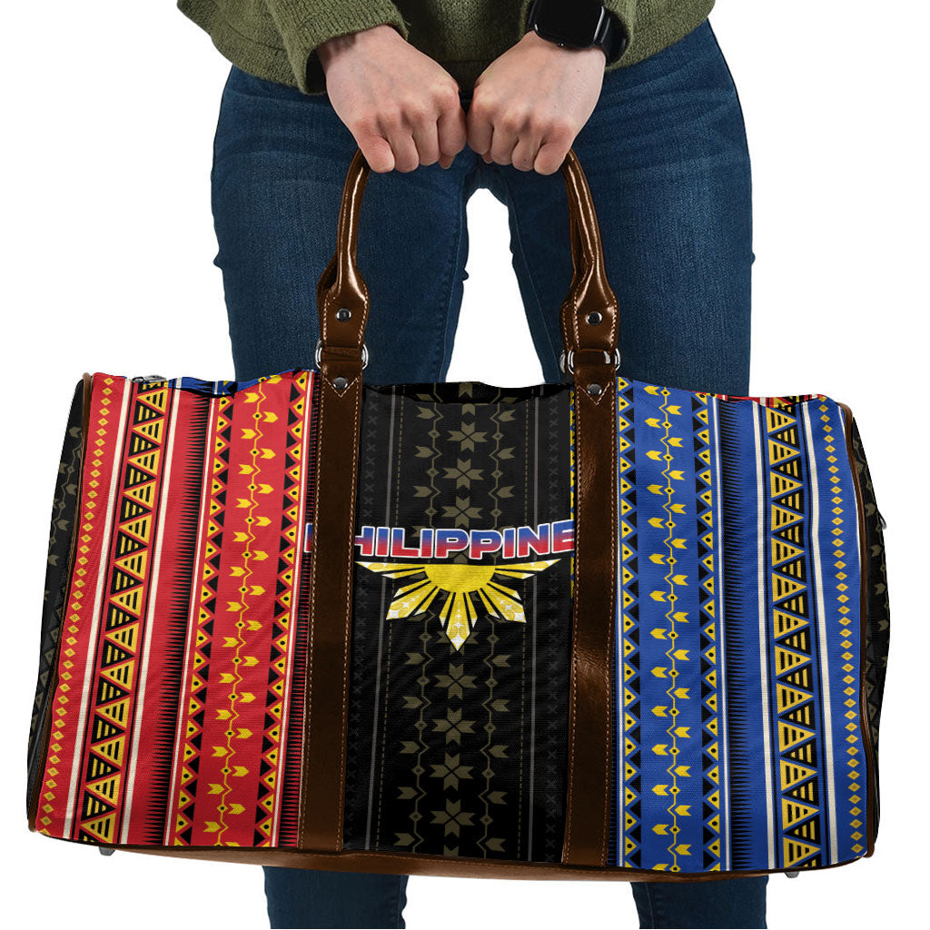 Philippines Filipinos Travel Bag Igorot Tribal Inspiration Pattern Style