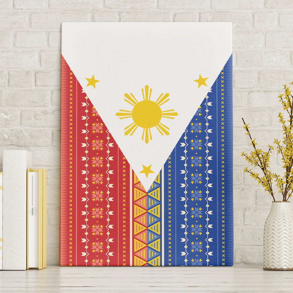 Philippines Sun Canvas Wall Art Igorot Tribal Inspiration