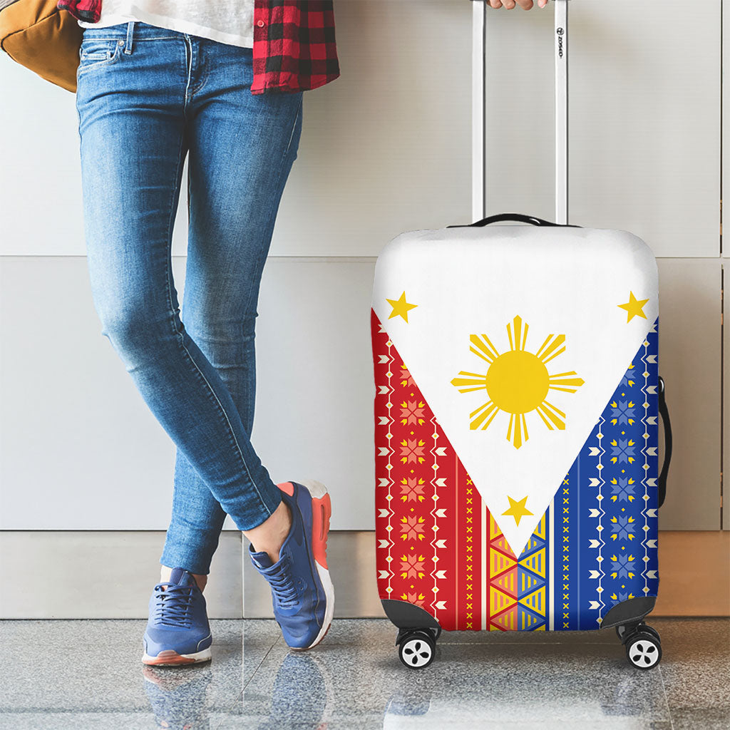 Philippines Sun Luggage Cover Igorot Tribal Inspiration