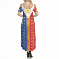 Philippines Sun Summer Maxi Dress Igorot Tribal Inspiration